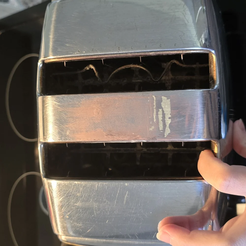 Vintage Sunbeam T-20B Chrome 2 Slice Toaster MCM Works - Picture 3 of 11